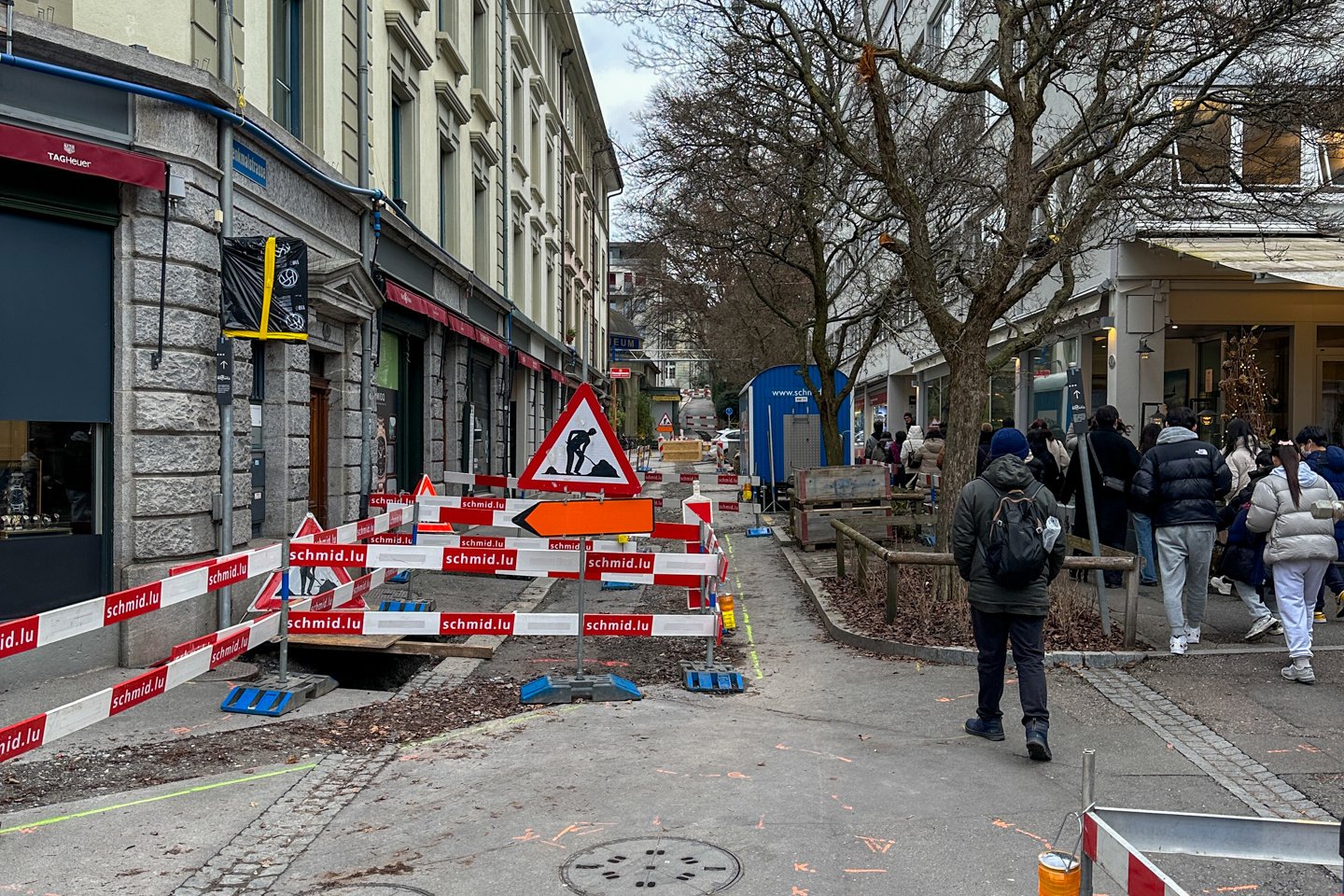 Erneuerung Denkmalstrasse